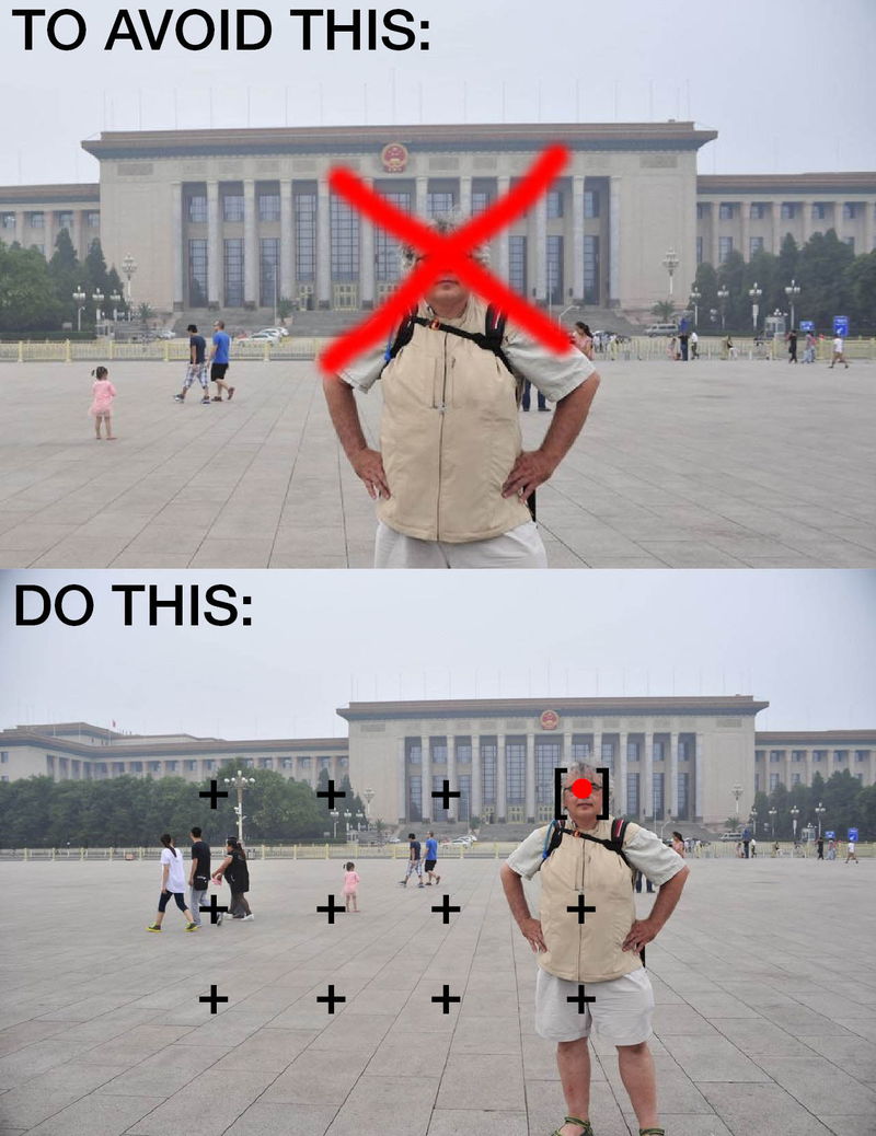 Illustration for article titled One Simple Trick to Get Better Photos When a Stranger's Taking Them